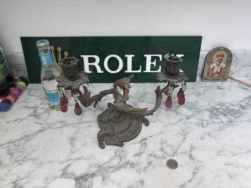 French rococo style candelabra - rococo,