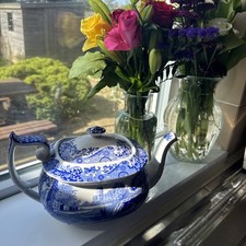 Genuine spode tea pot large - spode,