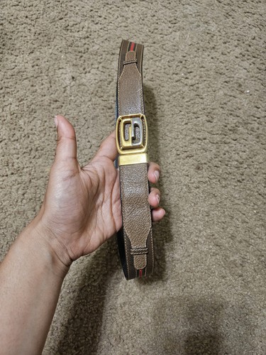 Gucci vintage leather - gucci, belt