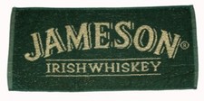 Jameson Irish Whiskey Cotton Bar Towel  500mm x 250mm (pp)