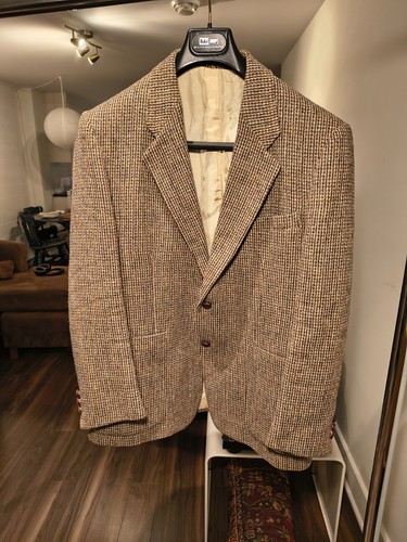 Vintage harris tweed - harris, brown