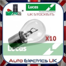 10x Lucas 382 12V 21W Bulb