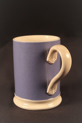 Rare 1800s pint tankard blue - 1800s,