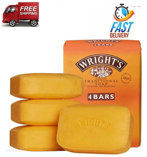Wright coal tar soap - tar,