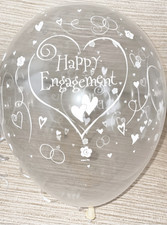 Engagement balloons clear - engagement, /