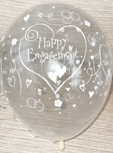 Engagement balloons clear - balloons, /