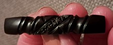 Antique Whitby Jet or Glass
