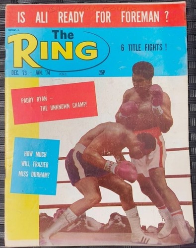 The ring vintage boxing - the,