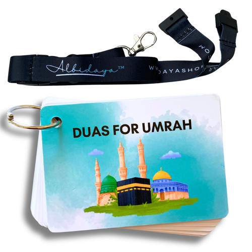 Umrah dua guide with lanyard - umrah,