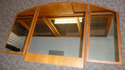 Vintage danish teak tri fold - teak, tri-fold