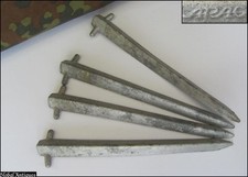 WWII ORIGINAL GERMAN SET OF 4 BUNKER PERISCOPE PEGS POLES - APAG RARE