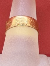 Antique 22ct Gold Wedding Band