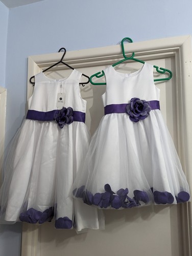 Bridesmaid dresses white - bridesmaid, white/