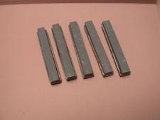 5 x Honing Machine Sharpening Stones, Fine, 4" x 1/2" Old Stock