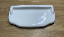 Toilet Cistern Lid = Twyford Bathrooms QK-2109, 470 x 220mm. White,  R-538