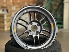 New 15x7J ENKEI RACING RPF1 JAPAN (4 wheel) 4x100 fit HONDA TOYOTA MAZDA GREY