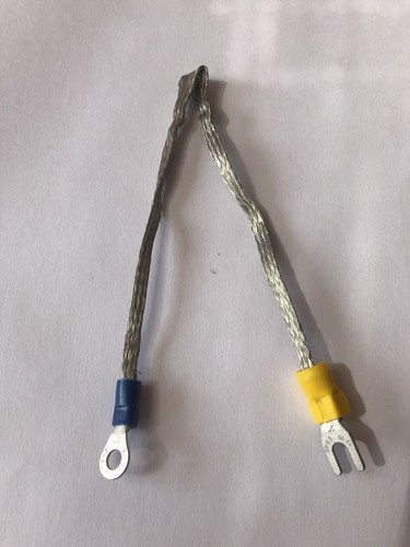 200mm battery braided - braided, metal