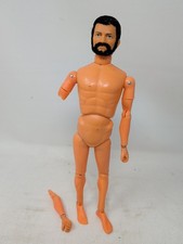 VINTAGE TOMMY GUNN ZODIAC FIGURE ORIGINAL ACTION SOLDIER FUZZY HAIR BEARDED