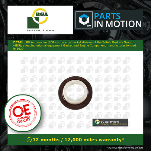 Crankshaft oil seal - oil, fits