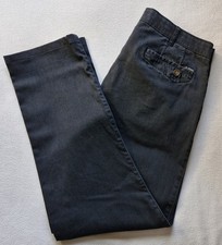 Meyer Dublin Europa Comfort Fabric Trousers Mens W36 L32 - Black - Stretch