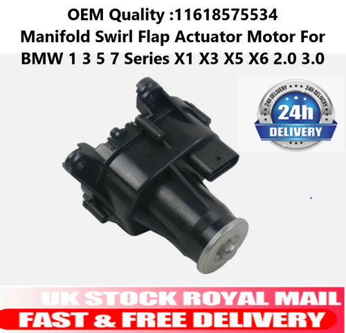 Manifold swirl flap - manifold, actuator