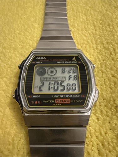 Vintage seiko alba w339 4a10 - seiko, w339-4a10
