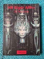 HR Giger ARh+ 30 Postcards booklet, published by Taschen 1993