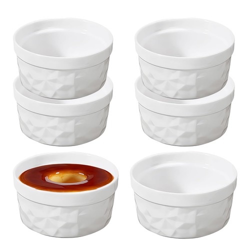 Porcelain ramekins 8oz - 8oz, ceramic