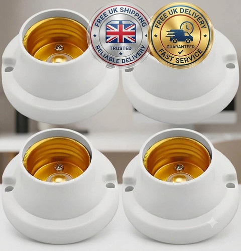 4pcs e27 lamp holder - holder, ceiling