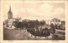 Aachen Kaiserplatz monument church