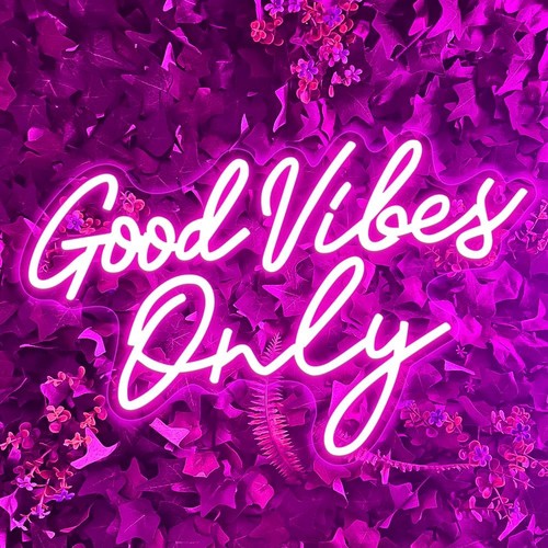 Good vibes only neon sign - neon,