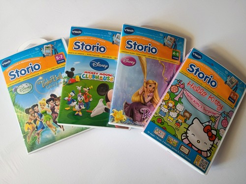 Vtech storio games cartridges - vtech,