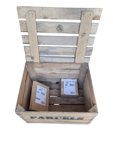 Vintage apple crate - crate,