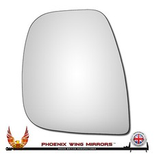 Left Hand Passenger Side Peugeot Partner 2012-2024 Convex Wing Door Mirror Glass