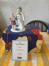 Coalport snowman the gift - coalport,