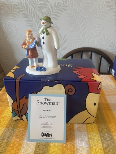 Coalport snowman the gift - coalport,
