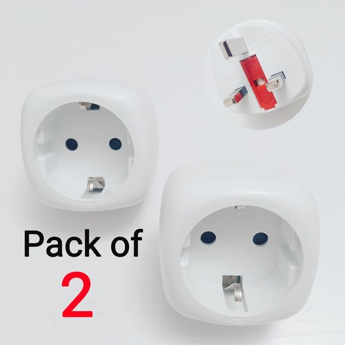 Plug adapter converts - to, uk