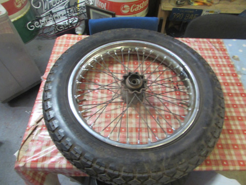 Triumph bsa 18 rear - x,