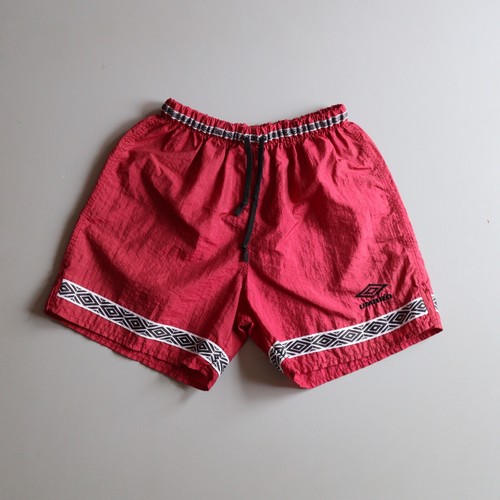 Vintage umbro nylon shorts - nylon,