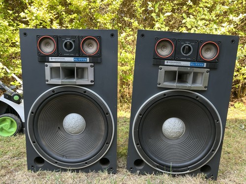 Pair vintage kenwood 777 - of, kl-777