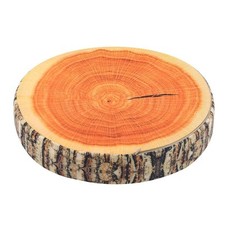 Pad Sofa Neck Support Wooden Wood Log Pillow Sleeping Tree Stump Cushion Seat
