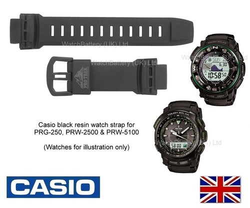 Prg 250 casio watch strap - casio,