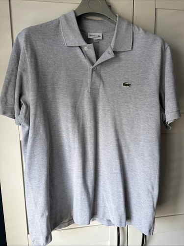 Lacoste grey polo shirt - polo, size