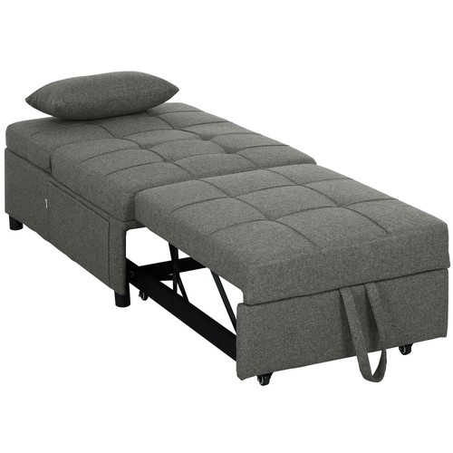 Homcom pull out sleeper - pull,
