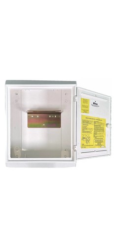 Surface mounted gas meter - mounted,