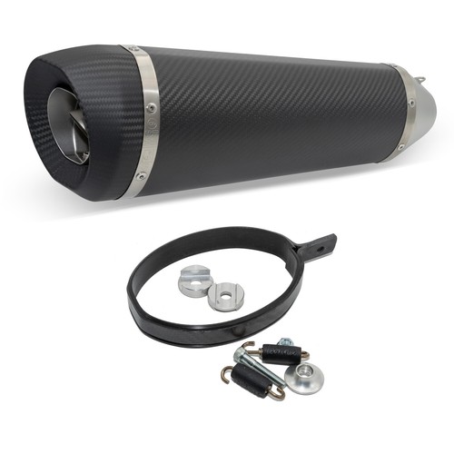 Rear muffler kit leovince - muffler,