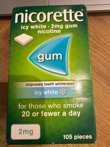 Nicorette 2mg gum box 105 - nicorette,