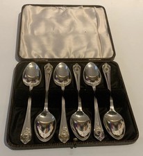 6 Stunning Silver Plated