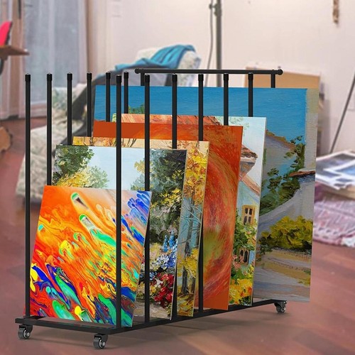 Carton storage rack with - carton, 360°