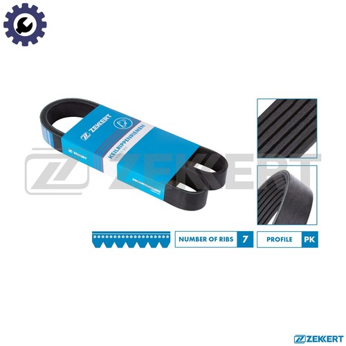 Vribbed belt 7pk1970 - belt, kr-7pk1970